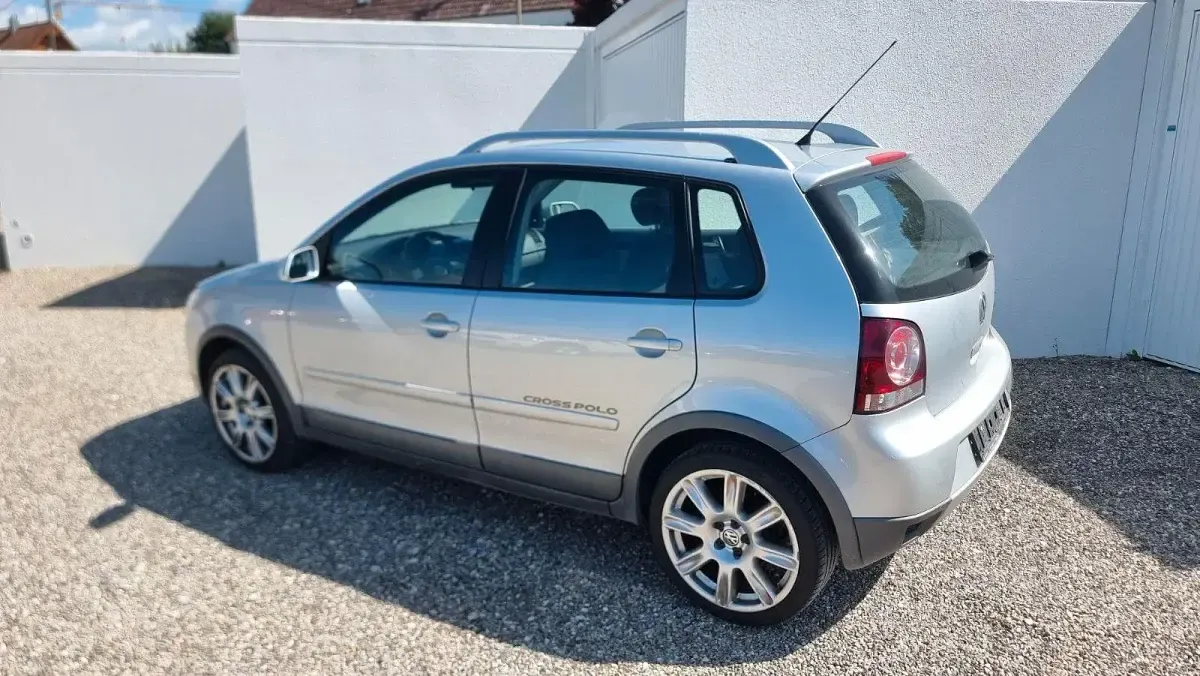 Gebraucht VW Polo Cross 80 PS (58 kW) 2007 Silber Kleinwagen