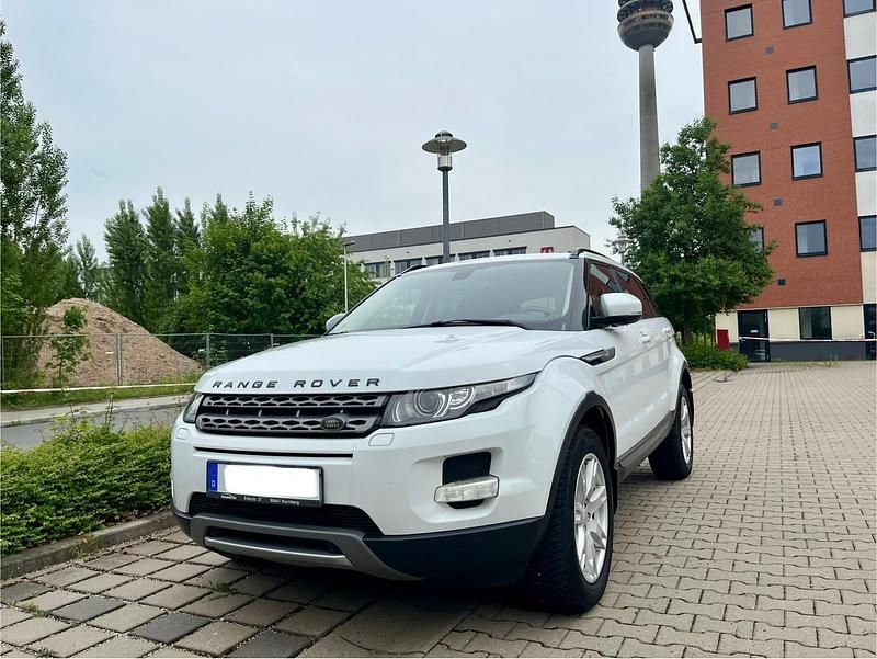 Weiß Gebraucht 2014 Land Rover Range Rover evoque SUV | 14.300 € (Fairer Preis) - Bild 1/4