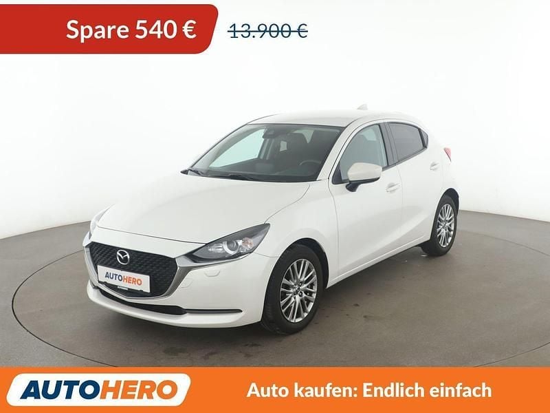 Weiß Gebraucht 2021 Mazda 2 Kizoku Kleinwagen | 13.360 € (Guter Preis) - Bild 1/3