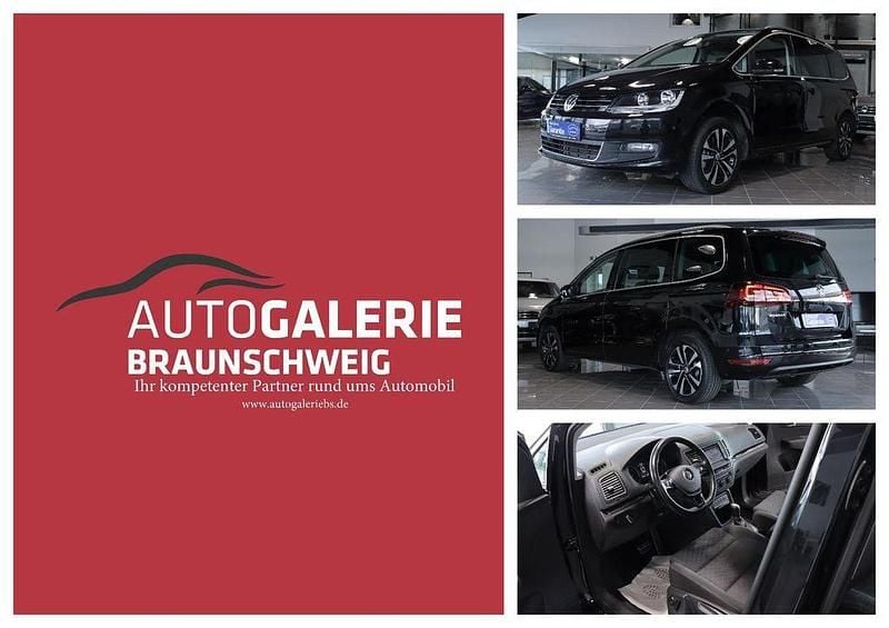 Schwarz Gebraucht 2021 VW Sharan IQ Drive Van / Kleinbus | 23.950 € (Superpreis) - Bild 1/4