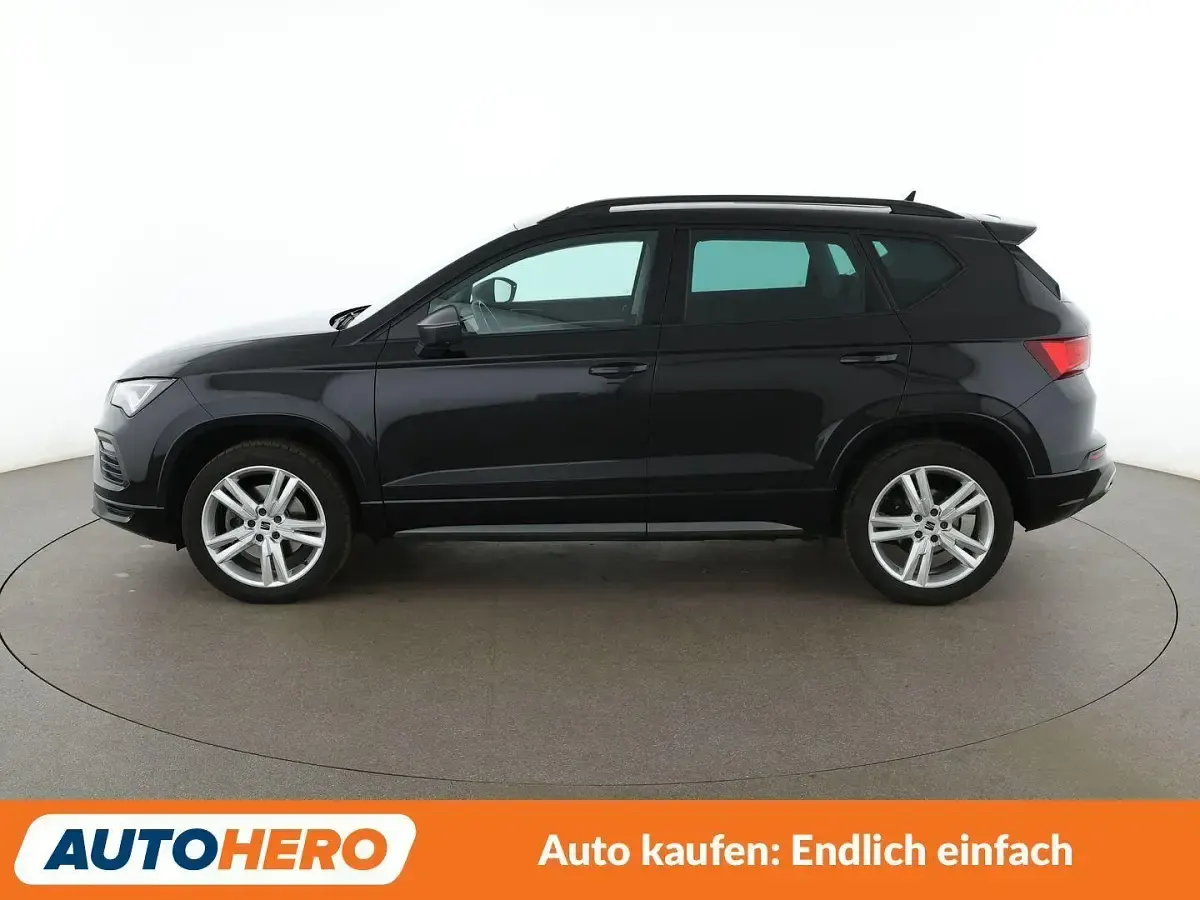 Gebraucht Seat Ateca FR 150 PS (110 kW) 2022 Schwarz SUV