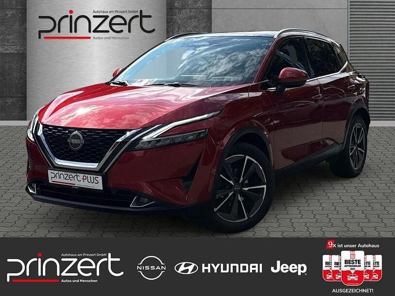 Fuji sunset red Gebraucht 2022 Nissan Qashqai Tekna SUV | 25.470 € (Fairer Preis) - Bild 1/3
