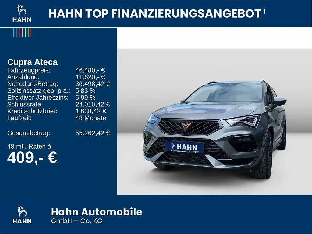 Neu Cupra Ateca VZ 300 PS (220 kW) 2026 Grau SUV