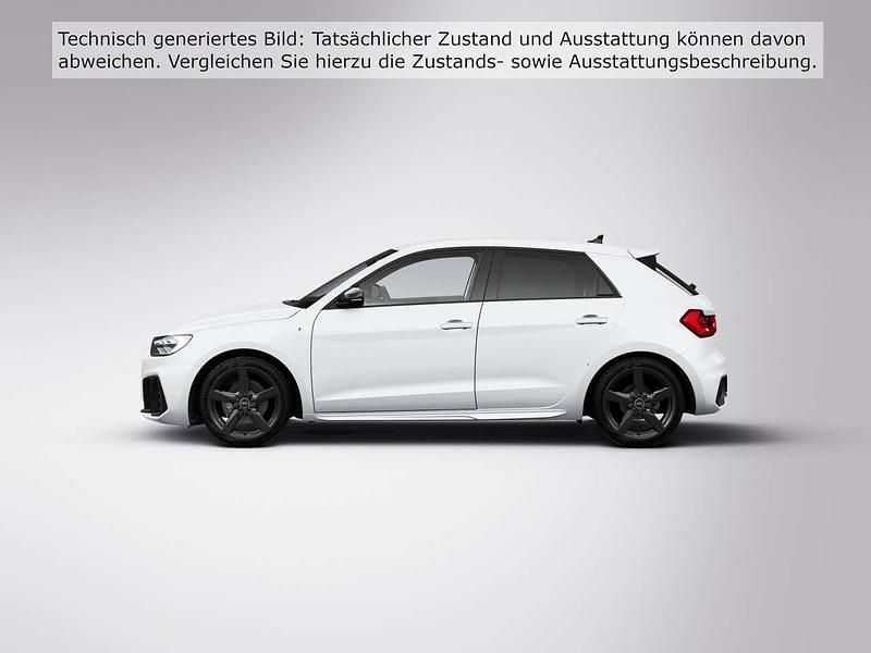 Neu Audi A1 S-Line 116 PS (85 kW) 2025 Gletscherweiß metallic Limousine