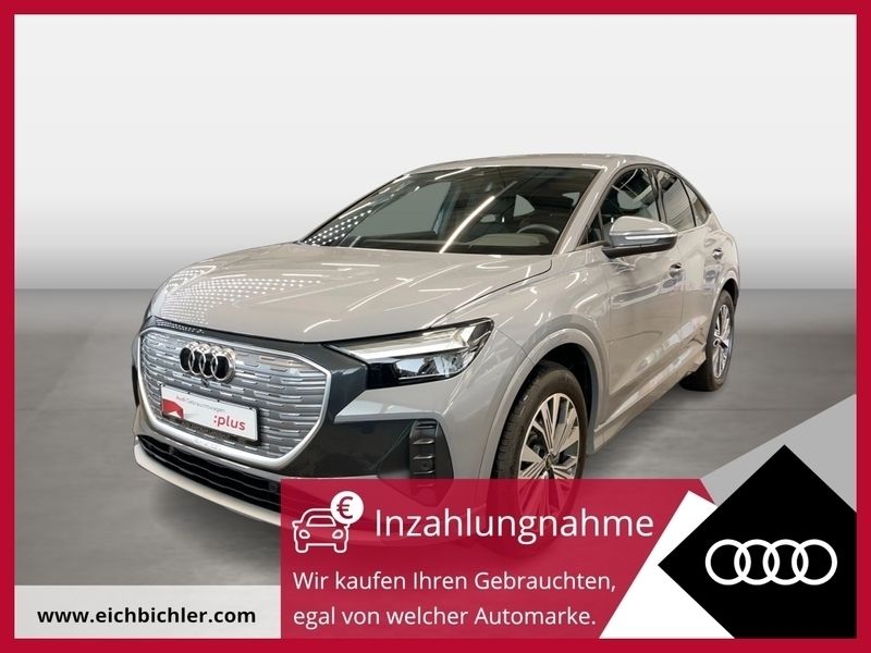 Grau Gebraucht 2022 Audi Q4 e-tron SUV | 34.420 € (Fairer Preis) - Bild 1/4