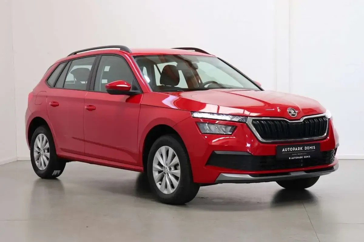 Gebraucht Skoda Kamiq Ambition 95 PS (69 kW) 2021 Rot SUV