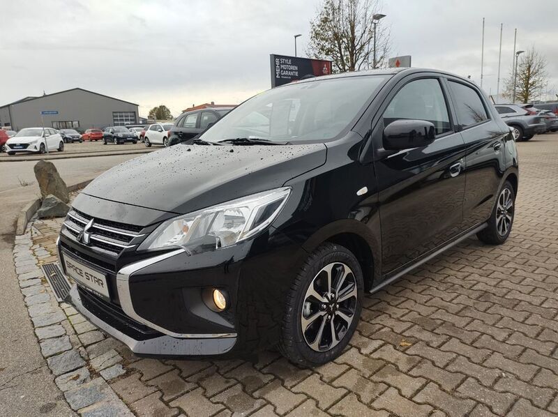 Neu Mitsubishi Space Star Select+ 71 PS (52 kW) 2025 Schwarz Limousine