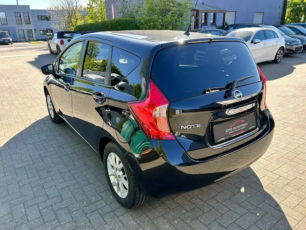 Second-hand Nissan Note Acenta+ 90 CP (66 kW) 2016 Negru Hatchback