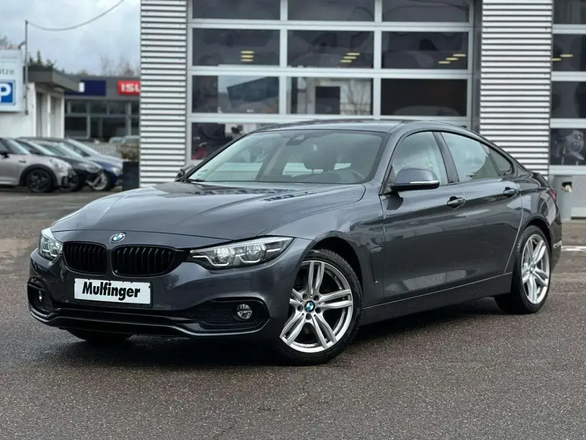Gebraucht BMW 430 Sport Line 252 PS (185 kW) 2019 Mineralgrau (metallic) Coupé