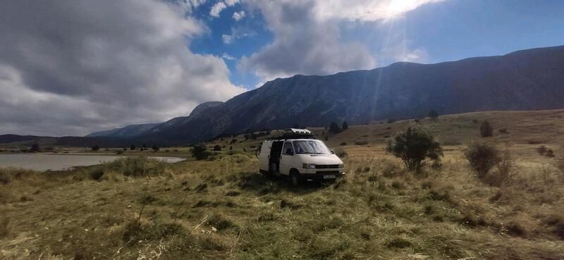 Beige Gebraucht 1996 VW T4 Van | 3.900 € - Bild 1/4