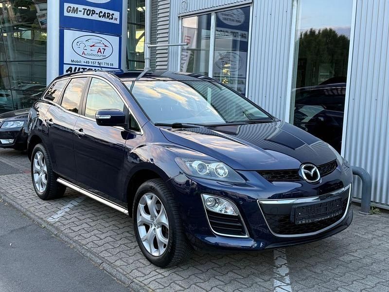 Blau Gebraucht 2012 Mazda CX-7 Exclusive-Line SUV | 4.400 € (Fairer Preis) - Bild 1/4