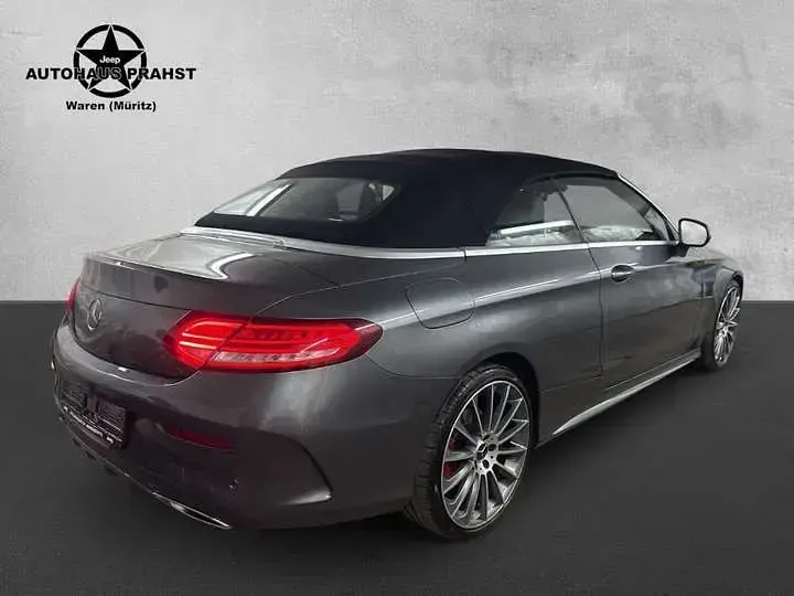 Second-hand Mercedes C220 AMG 170 CP (125 kW) 2017 Gri Cabrio