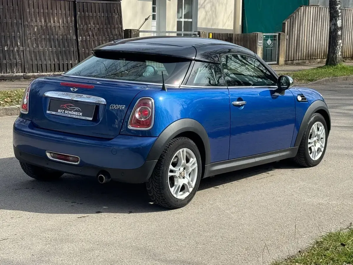 Usata Mini Cooper Coupé 122 CV (89 kW) 2011 Blu Coupé