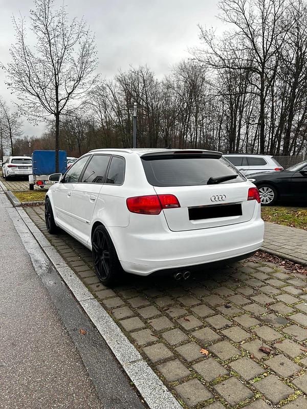 Gebraucht Audi A3 Sportback 170 PS (125 kW) 2008 Weiß Kleinwagen