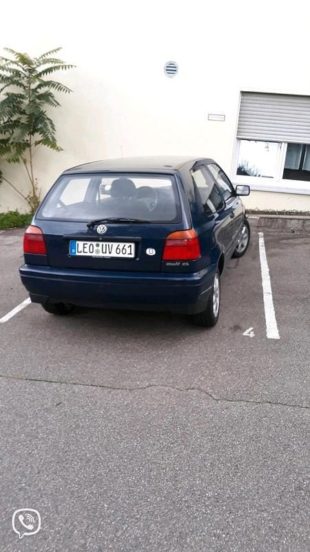 Gebraucht VW Golf III 65 PS (47 kW) 1995 Blau Kleinwagen