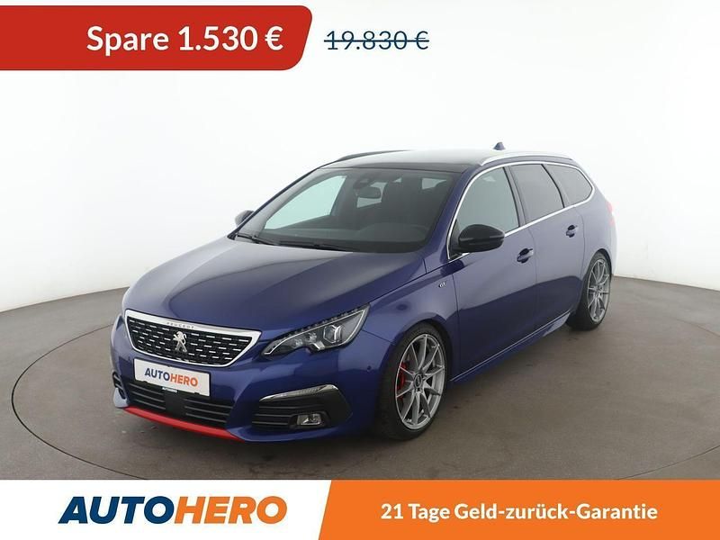Blau Gebraucht 2018 Peugeot 308 GT Kombi | 18.300 € (Etwas zu teuer) - Bild 1/3