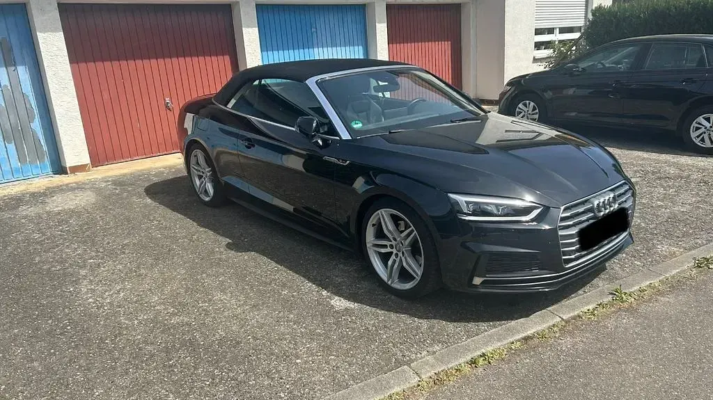 Gebraucht Audi A5 Cabriolet S-Line 190 PS (139 kW) 2019 Schwarz Cabrio
