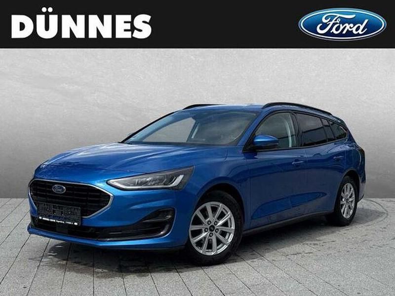 Frostweiß Gebraucht 2022 Ford Focus ST Limousine | 12.525 € (Superpreis) - Bild 1/4