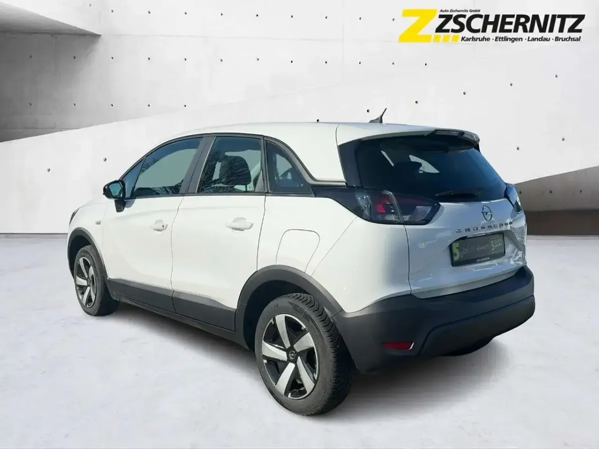 Gebraucht Opel Crossland X Enjoy 110 PS (80 kW) 2023 Jade weiss/arktis weiss SUV