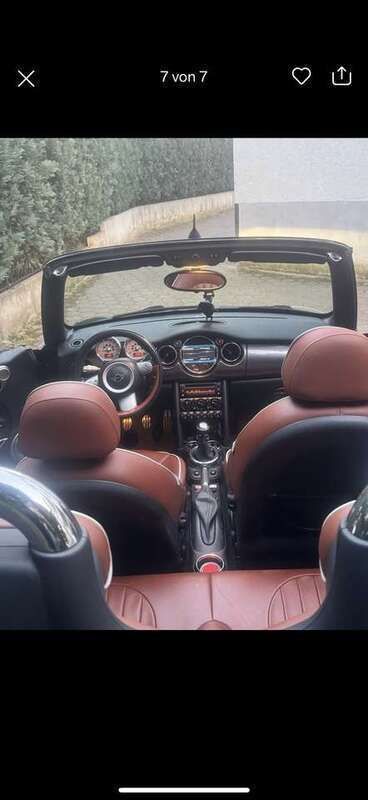Schwarz Gebraucht 2007 Mini Cooper S Cabriolet Cabrio | 5.200 € (Superpreis) - Bild 1/4
