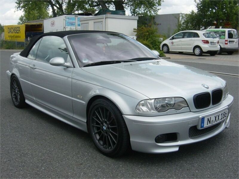 Silber metallic Gebraucht 2001 BMW 330 Cabriolet M Sport Cabrio | 14.900 € (Teuer) - Bild 1/4