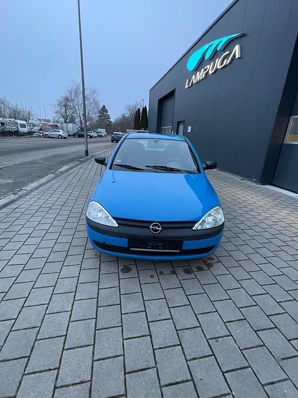 Blau Gebraucht 2001 Opel Corsa Selection Kleinwagen | 990 € (Fairer Preis) - Bild 1/4
