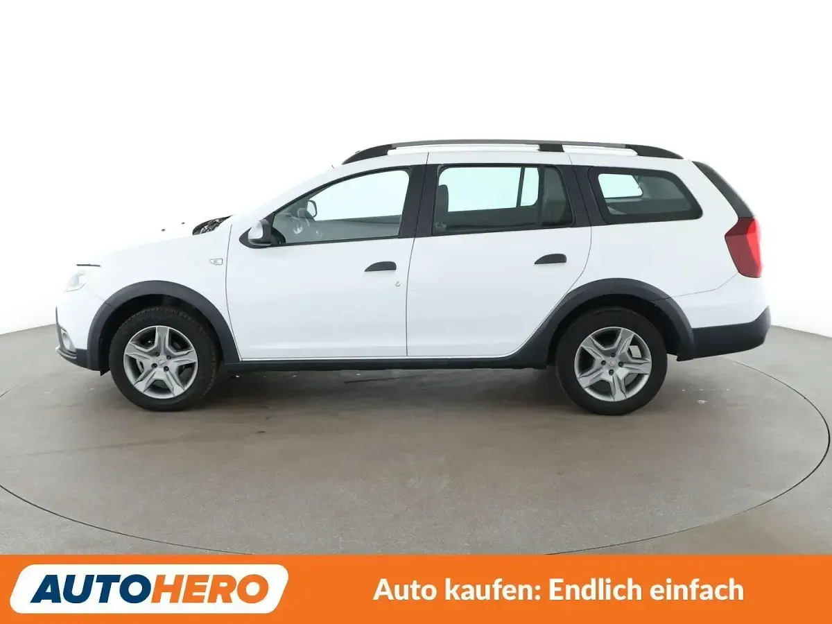 Gebraucht Dacia Logan MCV Stepway 90 PS (66 kW) 2018 Weiß Kombi
