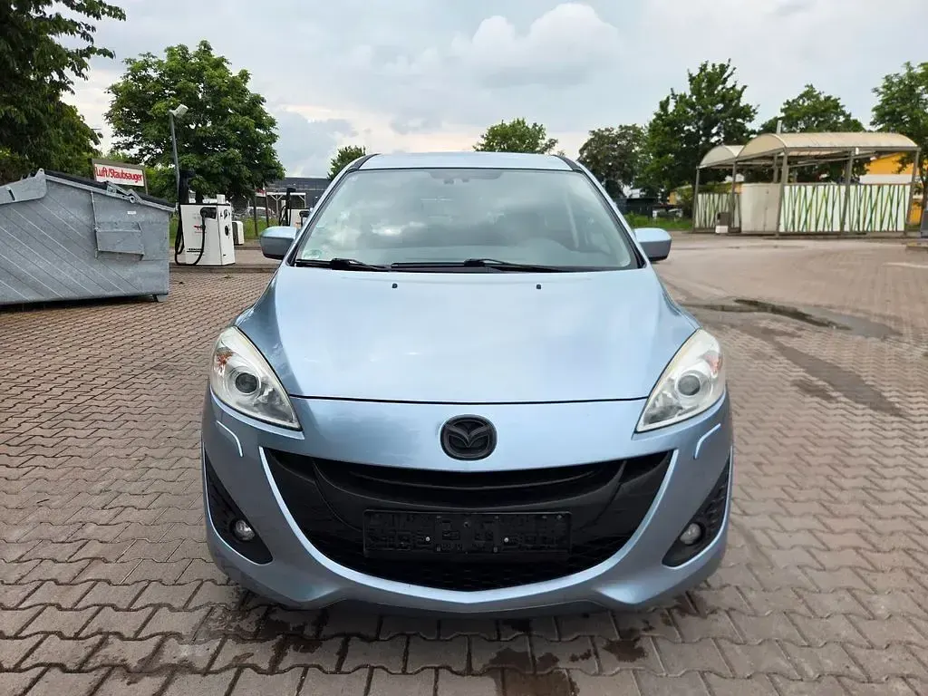 Gebraucht Mazda 5 Center-Line 150 PS (110 kW) 2011 Okeanosblau metallic Van / Kleinbus