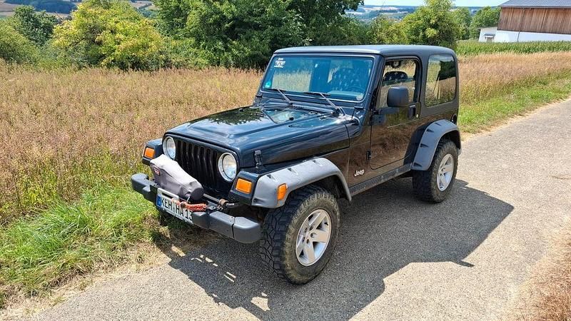 Schwarz Gebraucht 2003 Jeep Wrangler Rubicon SUV | 12.999 € (Superpreis) - Bild 1/4