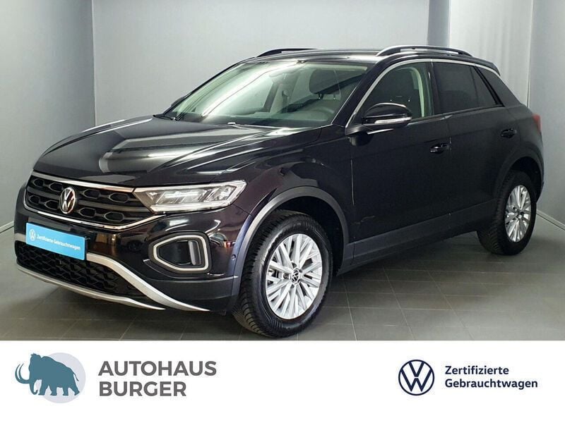 Schwarz Gebraucht 2024 VW T-Roc Life SUV | 22.870 € (Fairer Preis) - Bild 1/4