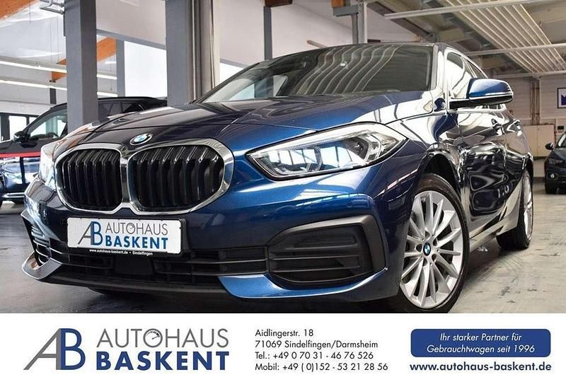 Blau Gebraucht 2020 BMW 116 Advantage Kleinwagen | 17.790 € (Fairer Preis) - Bild 1/4
