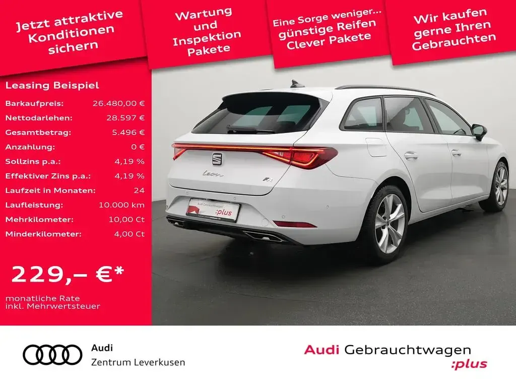Gebraucht Seat Leon ST FR 150 PS (110 kW) 2025 Nevada weiss Kombi