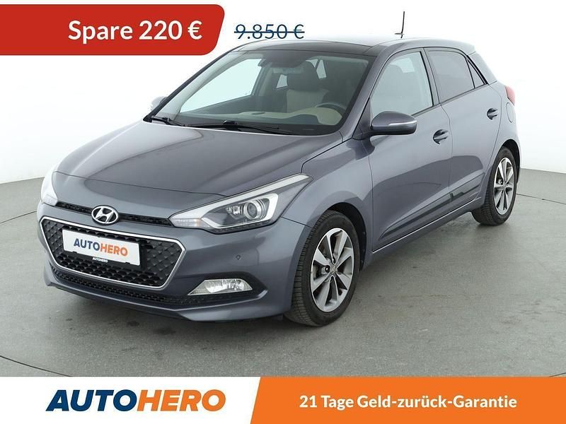 Grau Gebraucht 2015 Hyundai i20 Style Kleinwagen | 9.630 € (Fairer Preis) - Bild 1/3