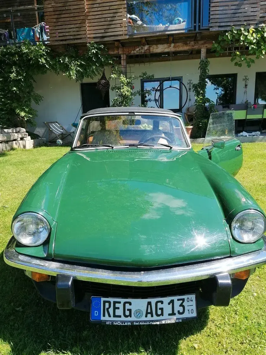 Gebraucht Triumph Spitfire 69 PS (50 kW) 1979 Grün Cabrio