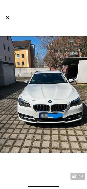 Gebraucht BMW 520 190 PS (139 kW) 2017 Weiß Kombi