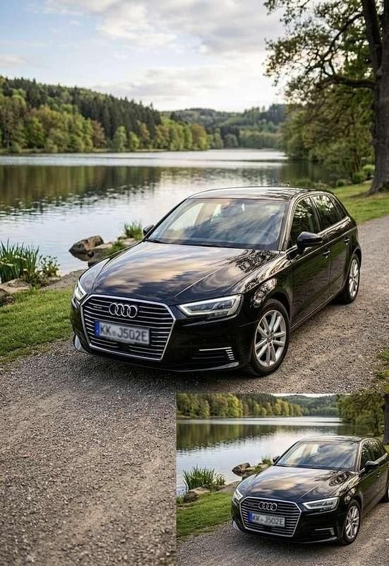 Gebraucht Audi A3 e-tron Sport 204 PS (150 kW) 2017 Schwarz Kleinwagen