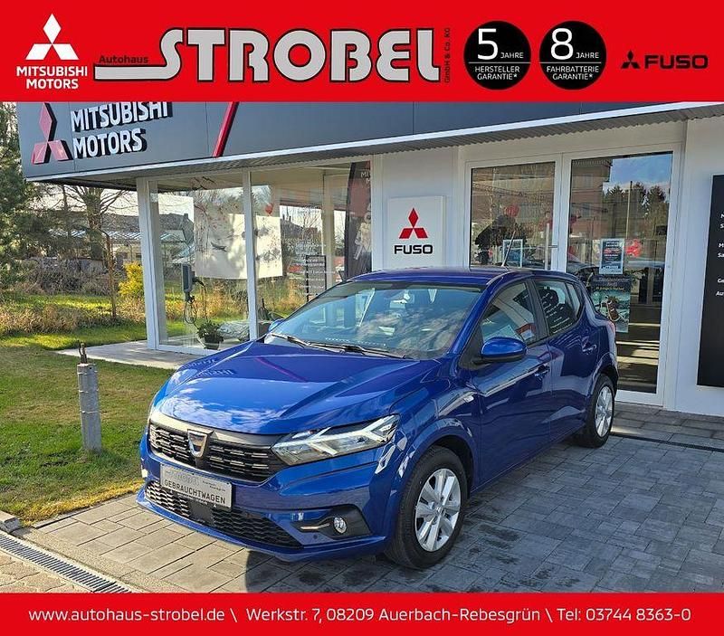 Blau Gebraucht 2022 Dacia Sandero Limousine | 11.280 € (Guter Preis) - Bild 1/4