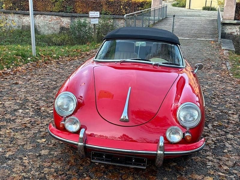 Gebraucht Porsche 356 90 PS (66 kW) 1961 Rot Cabrio