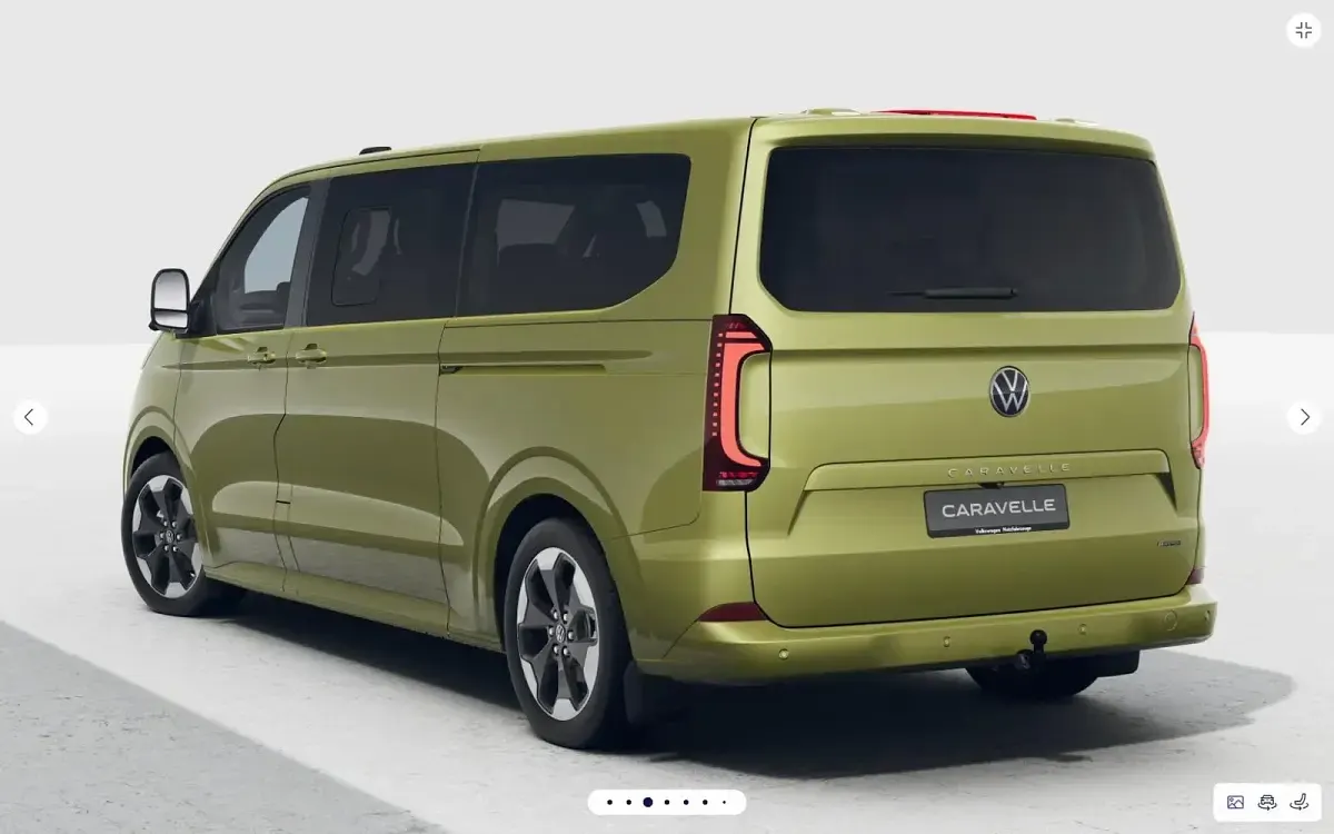 Neu VW Caravelle Style 170 PS (125 kW) 2026 Warm green metallic Van