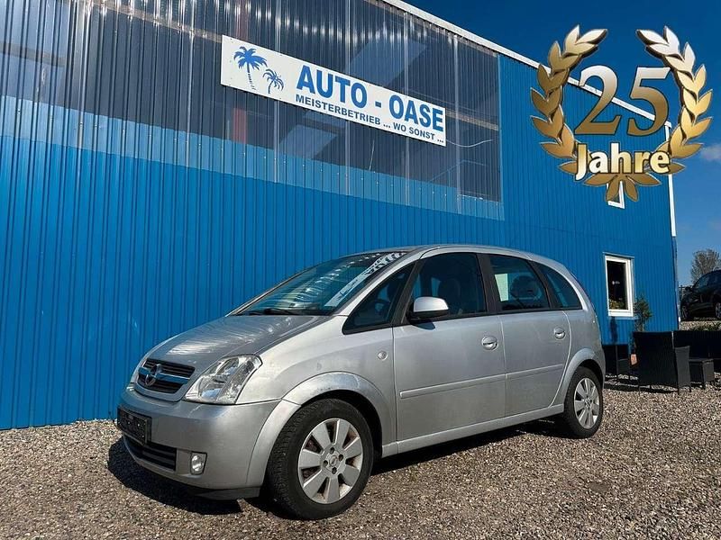 Silber Gebraucht 2003 Opel Meriva Cosmo Van / Kleinbus | 1.990 € (Guter Preis) - Bild 1/3