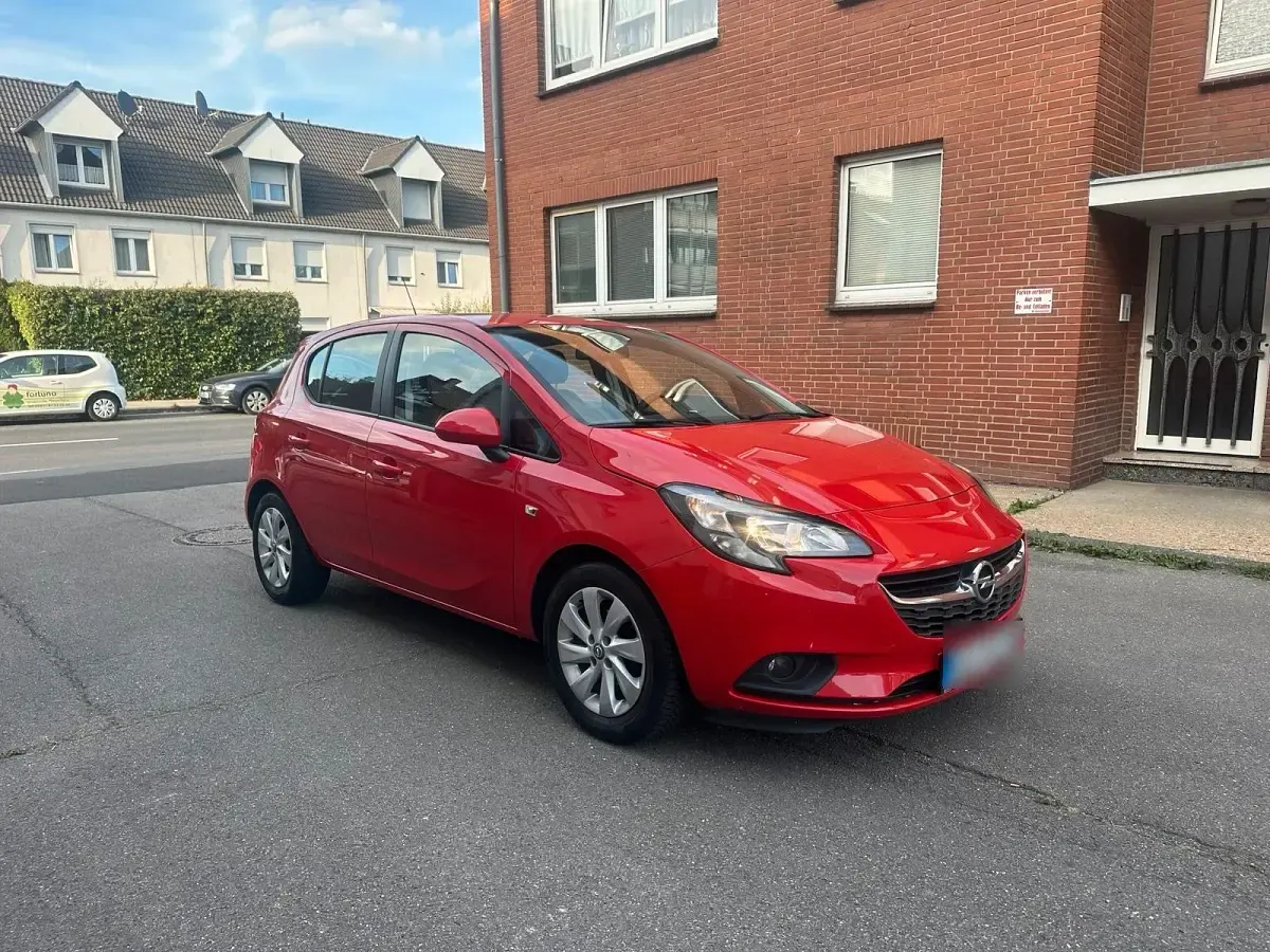 Gebraucht Opel Corsa 2017 Rot Kleinwagen