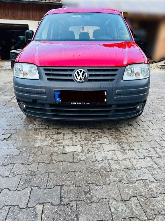 Rot Gebraucht 2006 VW Caddy Life Van / Kleinbus | 5.500 € (Etwas zu teuer) - Bild 1/4
