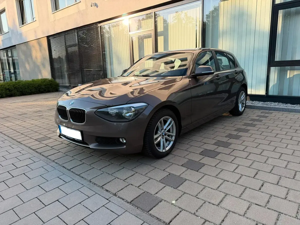 Usata BMW 116 136 CV (100 kW) 2014 Marrone Utilitaria