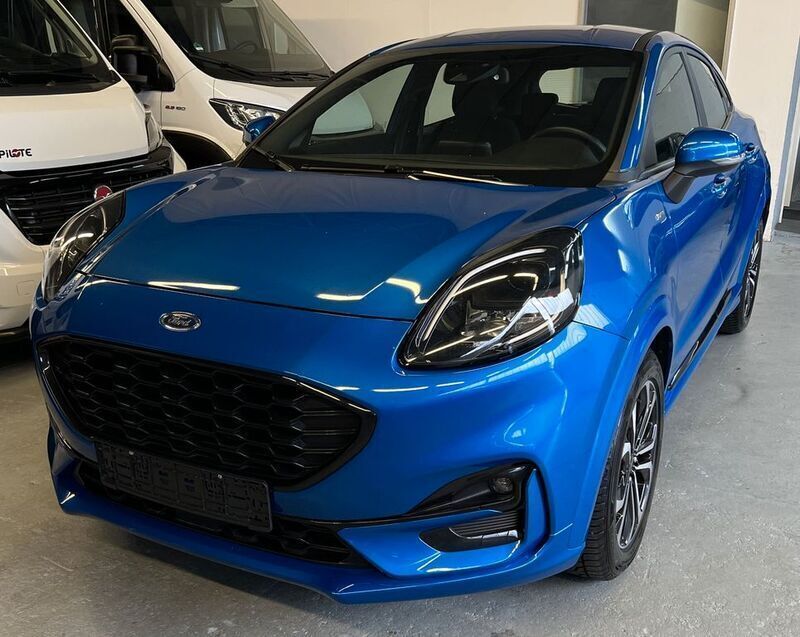 Blau Gebraucht 2023 Ford Puma ST-Line SUV | 15.499 € (Guter Preis) - Bild 1/4