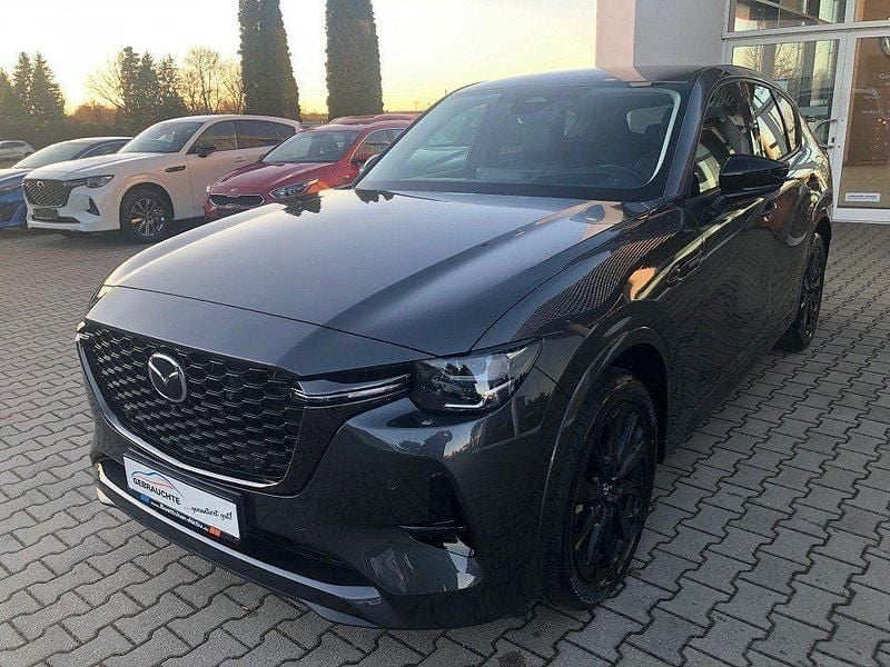 Grau Gebraucht 2022 Mazda CX-60 Homura-Line SUV | 32.890 € (Guter Preis) - Bild 1/4