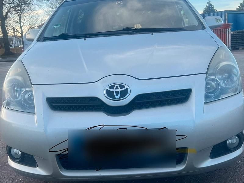 Gebraucht Toyota Corolla Verso 2008 Silber Van / Kleinbus