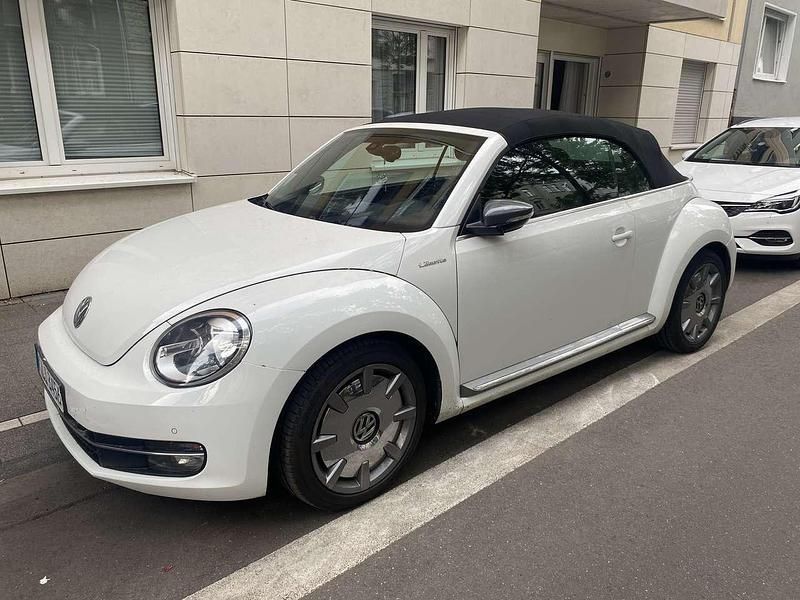 Weiß Gebraucht 2014 VW Beetle Design Cabrio | 9.500 € (Fairer Preis) - Bild 1/4