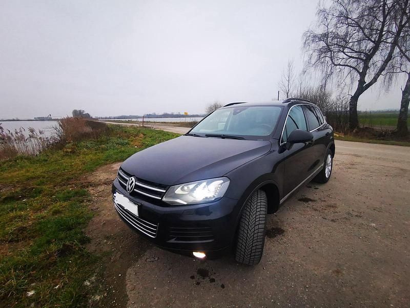 Schwarz Gebraucht 2011 VW Touareg SUV | 9.950 € (Teuer) - Bild 1/4