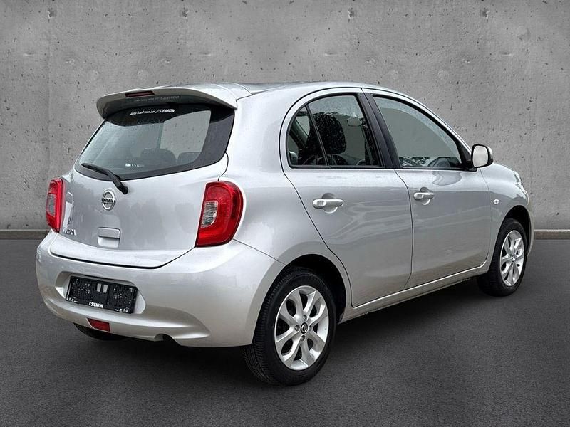 Gebraucht Nissan Micra Acenta 80 PS (58 kW) 2017 M) (silber Kleinwagen