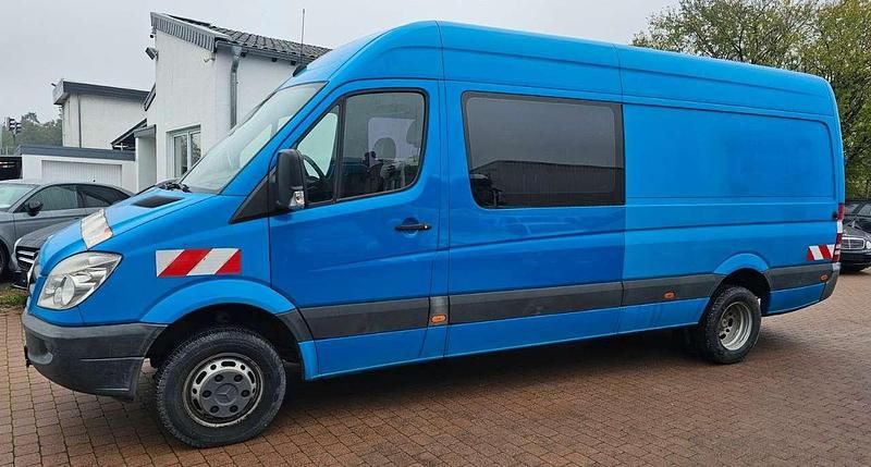 Gebraucht Mercedes Sprinter 129 PS (94 kW) 2011 Blau Van